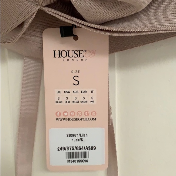 ⭐️SOLD House of CB London lilah bandage crop top - Picture 6 of 7